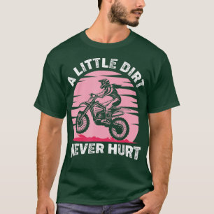Ein wenig schmutzig verletzte Motocross Dirt Bike  T-Shirt