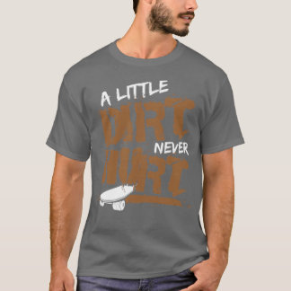 Ein wenig schmutzige Skate-Skateboard-Väter nie ve T-Shirt