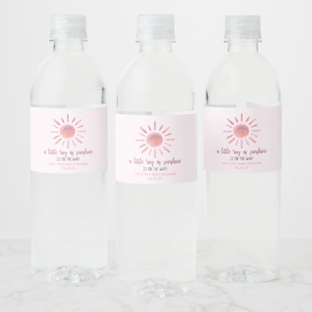 Ein wenig Sonnenschein, Pink-Sonnendusche (Flaschen)
