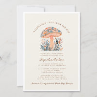 Ein wenig Spaß Typ Mushroom Fall Baby Dusche