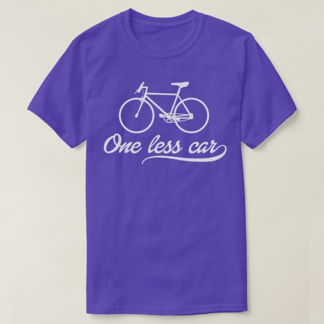 Ein weniger Auto T-Shirt (Design vorne)