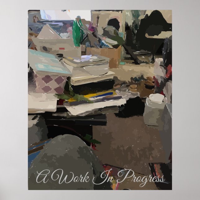 Ein Werbe-Werteplakat (Matte) Poster (Vorne)