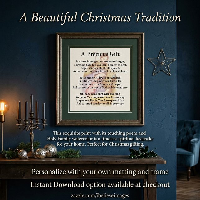 Ein wertvolles Geschenk Weihnachten Poster (Von Creator hochgeladen)