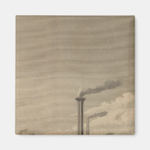 Ein Whitney- und Sons-Autorad Magnet
