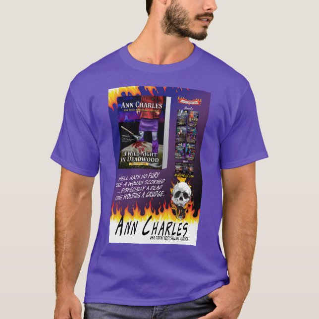 Ein Wild Fright in Deadwood T - Shirt von Ann Char (Vorderseite)