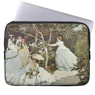 Ein Windrad in Zaandam Claude Monet Laptopschutzhülle