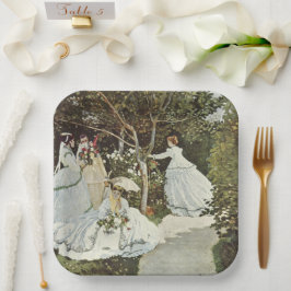 Ein Windrad in Zaandam Claude Monet Pappteller