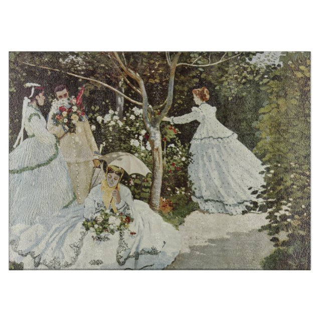 Ein Windrad in Zaandam Claude Monet Schneidebrett (Vorderseite)