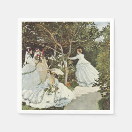 Ein Windrad in Zaandam Claude Monet Serviette