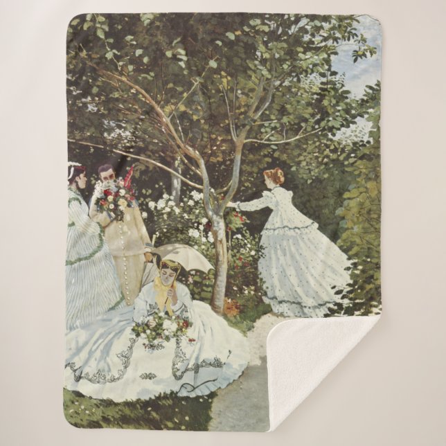 Ein Windrad in Zaandam Claude Monet Sherpadecke (Vorderseite)