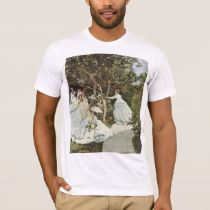 Ein Windrad in Zaandam Claude Monet T-Shirt