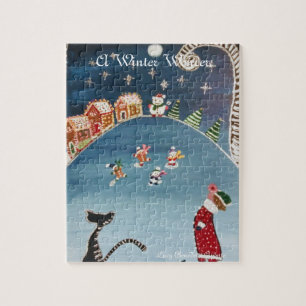 Ein Winter-Wunder-Jigsaw-Puzzle