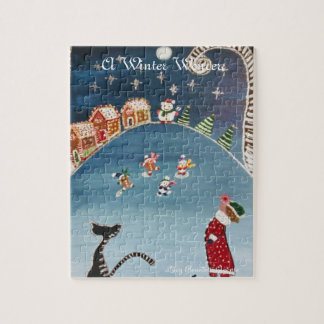 Ein Winter-Wunder-Jigsaw-Puzzle