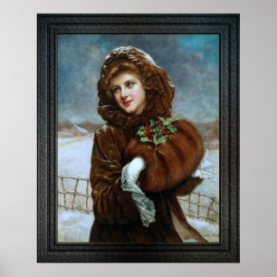 Ein Winterschmuck von Francois Martin-Kavel Poster