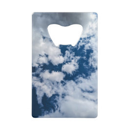 Ein Wirbel in den Wolken Geldbeutel Flaschenöffner