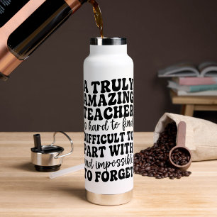 Ein wirklich außergewöhnlicher Lehrer ist schwer z Trinkflasche