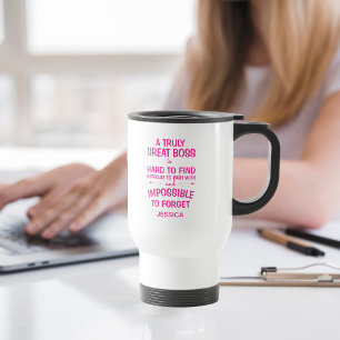 Ein wirklich großartiger Boss Personalisierten Hot Kaffeetasse