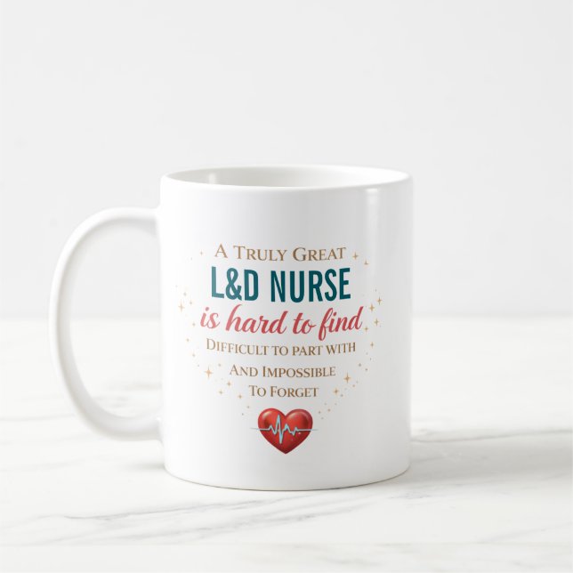 Ein wirklich großartiger Labor- und Entbindungspfl Kaffeetasse (Links)