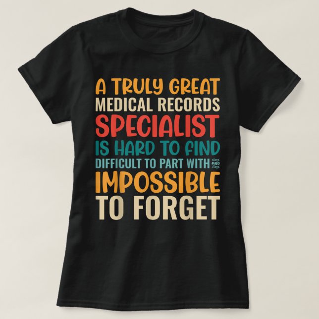 Ein wirklich großer Spezialist für medizinische Pl T-Shirt (Design vorne)