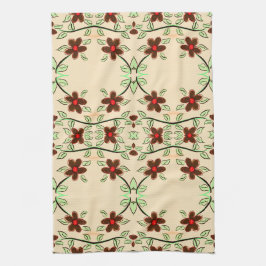 Ein wirklich Hübsches Extravagantes Teetuch mit Ro Geschirrtuch