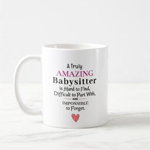 Ein wirklich unglaublicher Babysitter Kaffeetasse