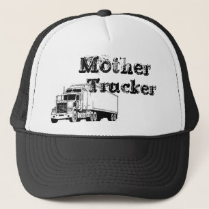 Ein wirklicher Mutter-Fernlastfahrer Truckerkappe