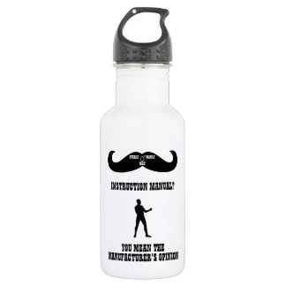 Ein wirklicher übermäßig männlicher Mann - Trinkflasche