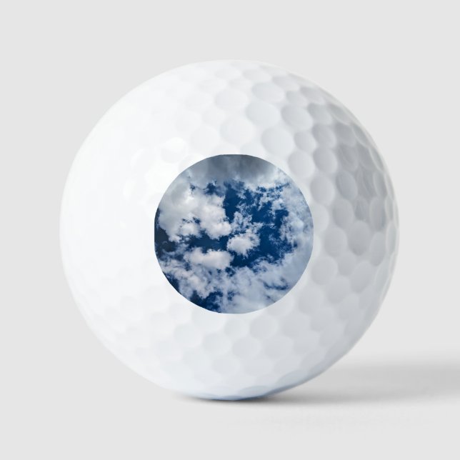 Ein Wolkenwirbel Golfball (Vorderseite)