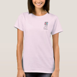 EIN WORT KANN JEMANDEN DEN GANZEN TAG Pink ÄNDERN T-Shirt