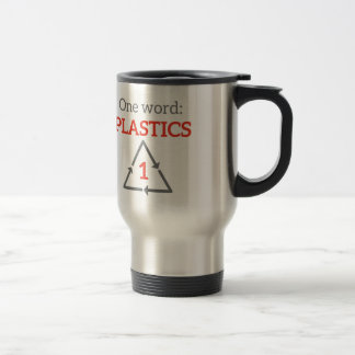 Ein Wort: Plastik Reisebecher