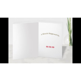 Ein Wunder geschah am CUSTOM DATE OM auf Münzen Karte