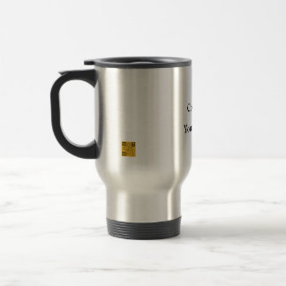 Ein wunderbar lustiger Schlamm für einen Kaffeelie Reisebecher