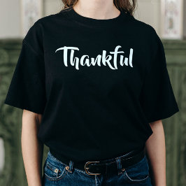 Ein wunderschöner, moderner Schwarzer Erntedank Ur T-Shirt