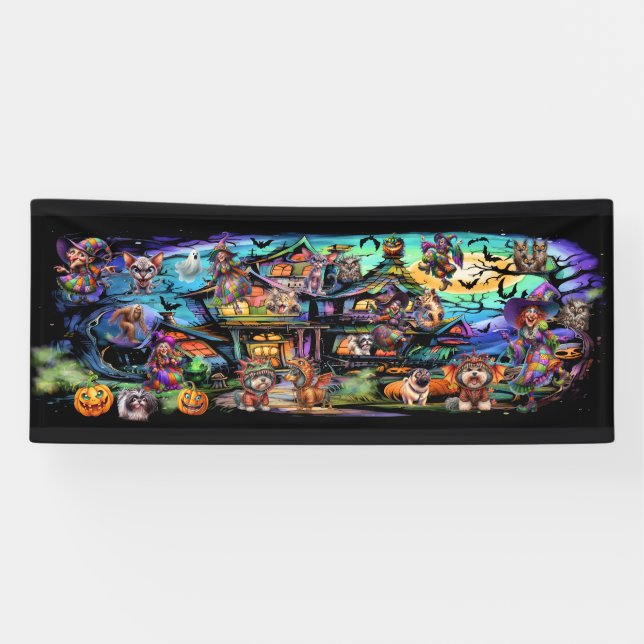 Ein WUNDerschönes Halloween  Banner (Horizontal)