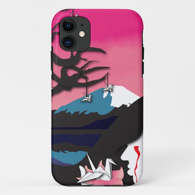 Ein Wunsch für Japan Case-Mate iPhone Hülle (Rückseite)