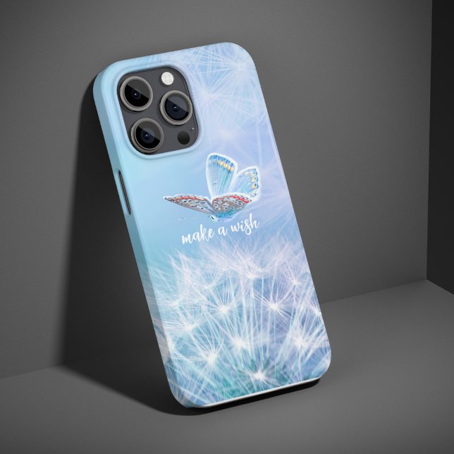 Ein Wunschleuchter und ein Schmetterlingsdesign Case-Mate iPhone 14 Hülle (Von Creator hochgeladen)