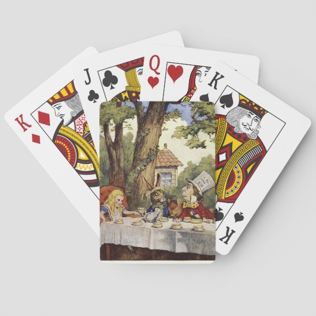 EIN WÜTENDES TEE-PARTY-SPIELKARTEN SPIELKARTEN (Rückseite)