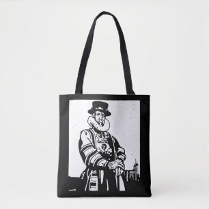 Ein Yeoman Warder oder Beefeater Tasche