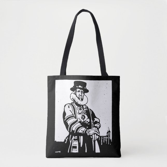 Ein Yeoman Warder oder Beefeater Tasche (Vorderseite)