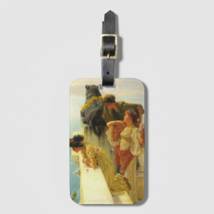 Ein Zeichen von Sir Lawrence Alma-Tadema Gepäckanhänger