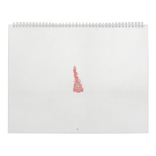 ein zeichn eines Vogels mit Blume darauf Kalender