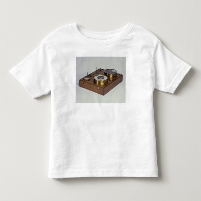 Ein Zeigertelegraph, produziert von Werner von Kleinkind T-shirt (Vorderseite)