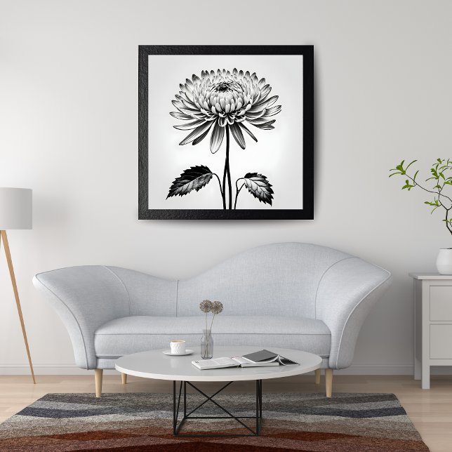 Ein zeitloses Chrysanthemum Fotodruck (Von Creator hochgeladen)