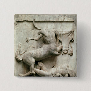 Ein Zentaur, der über einem Lapith triumphiert Button