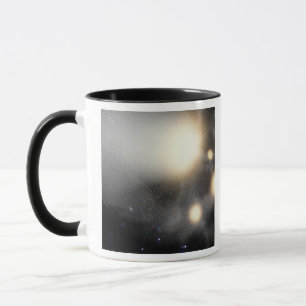 Ein Zerfall von Galaxien Tasse