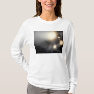 Ein Zertrümmern-oben der Galaxien T-Shirt