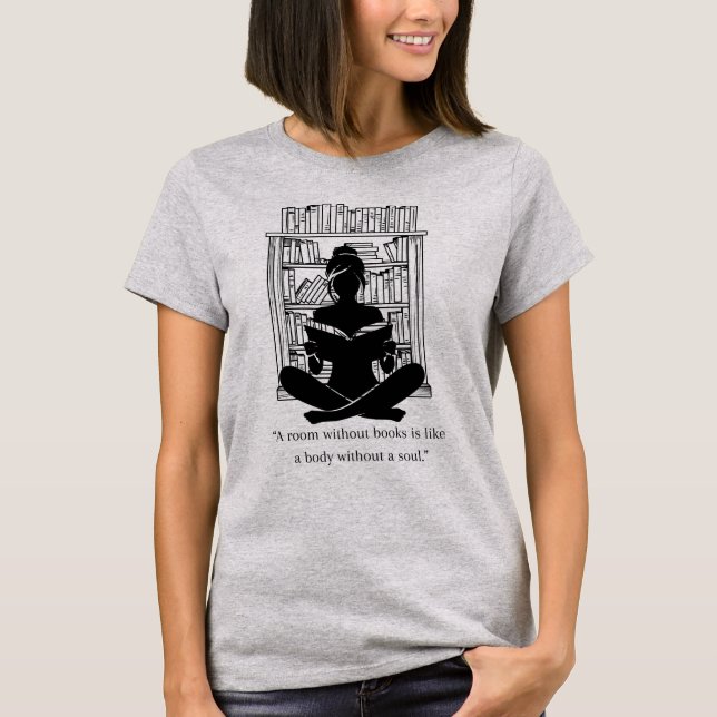 Ein Zimmer ohne Bücher T-Shirt (Vorderseite)