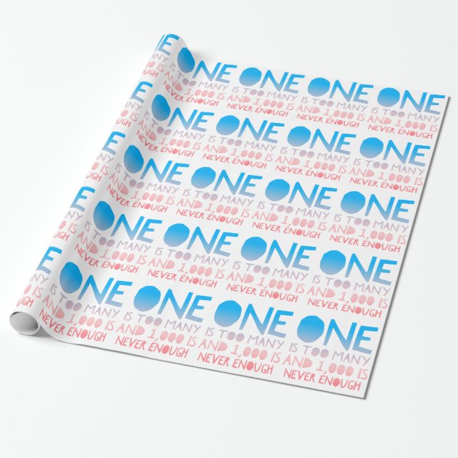Ein zu vieles lustiges OM Geschenkpapier (Ungerollt)