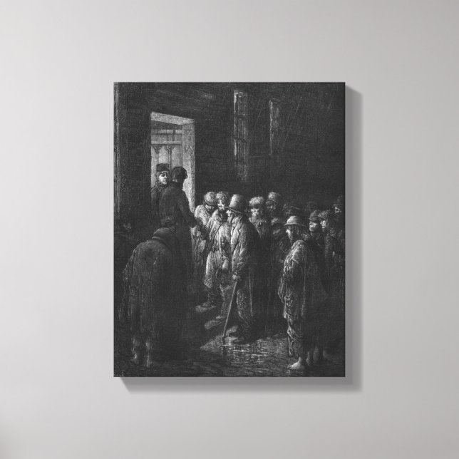 Ein Zufluchtshaus Leinwanddruck (Vorderseite)