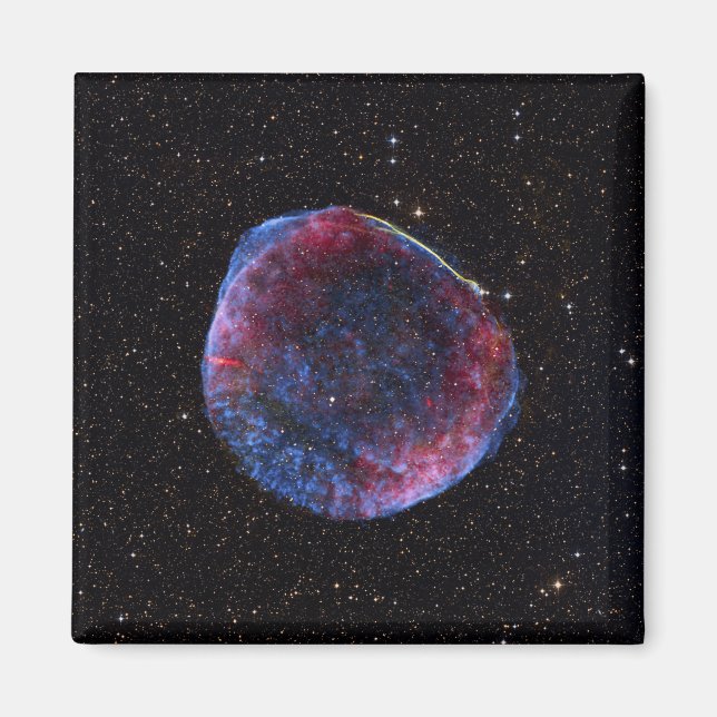 Ein zusammengesetztes Bild der Supernova SN 1006 Magnet (Vorne)